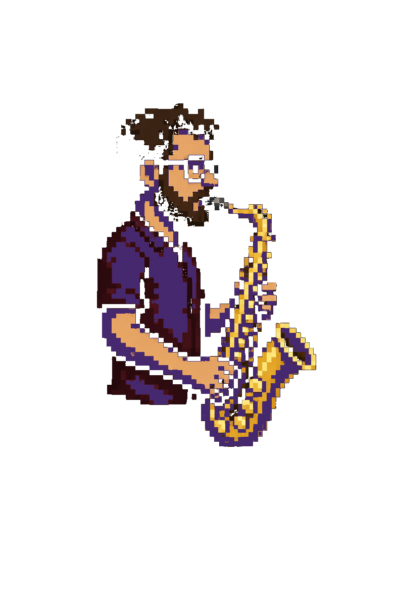 Andrew playing